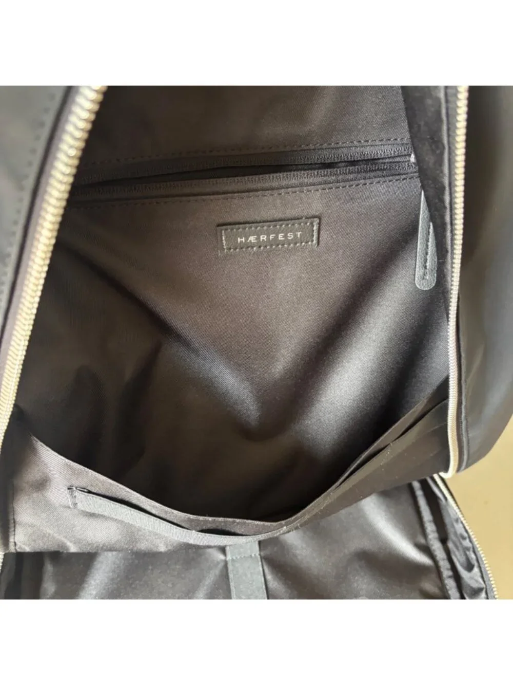 Haerfest Mercedes Benz Limited Edition Travel Backpack Black Nylon Luxe Bag